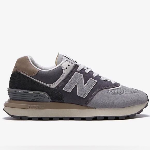Revolve New Balance 574 Legacy Grey Gray Beige U574LGG2 Causal Sneakers - Picture 5 of 15